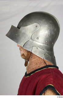  Photos Medieval Knight in cloth armor 5 Czech medieval soldier Medieval clothing head helmet hood 0003.jpg